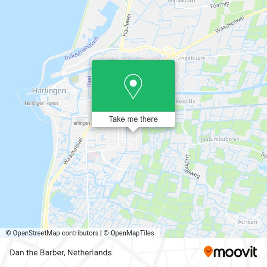 Dan the Barber map