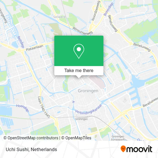 Uchi Sushi map