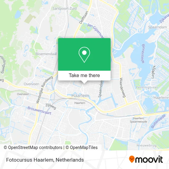 Fotocursus Haarlem map