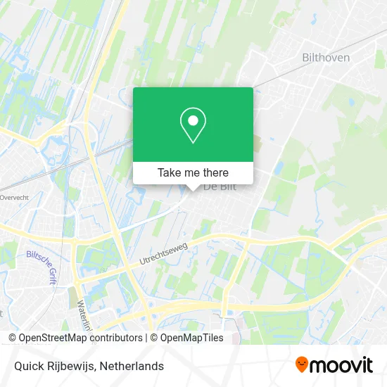 Quick Rijbewijs map