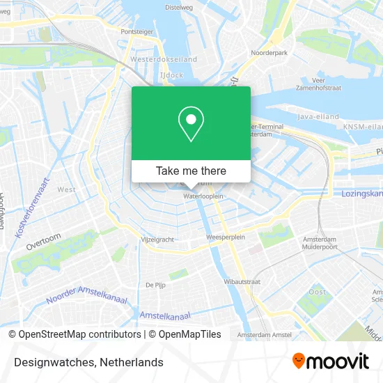 Designwatches map