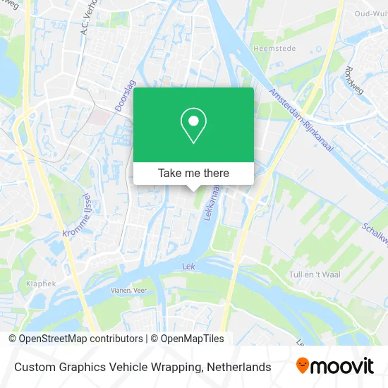 Custom Graphics Vehicle Wrapping map