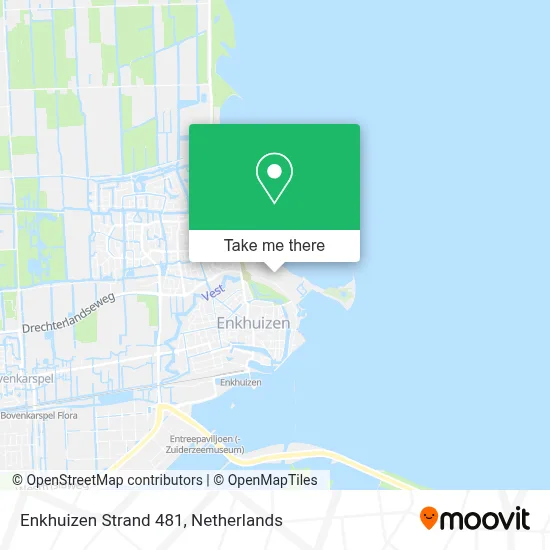 Enkhuizen Strand 481 map