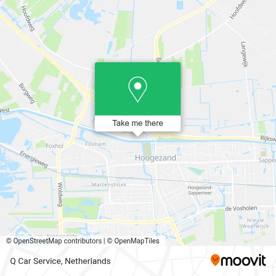 Q Car Service map