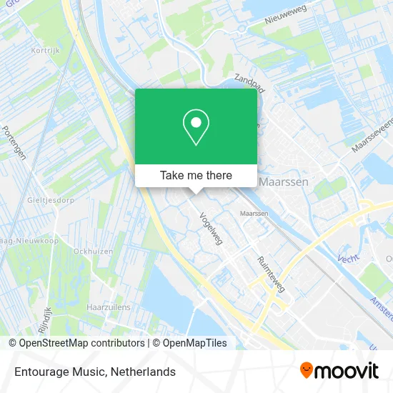 Entourage Music map