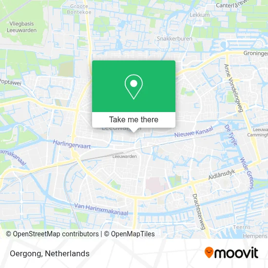 Oergong map