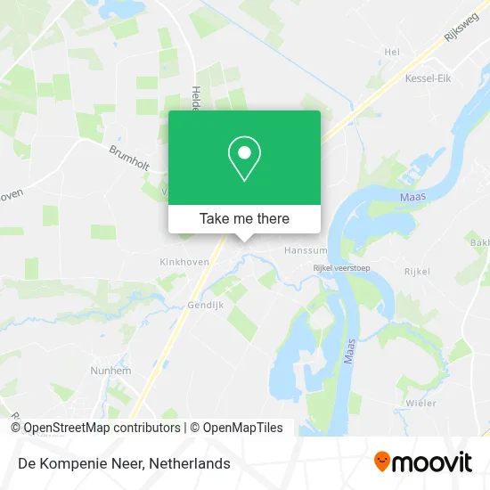 De Kompenie Neer map