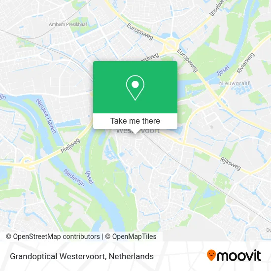 Grandoptical Westervoort map