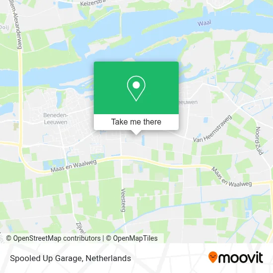 Spooled Up Garage map