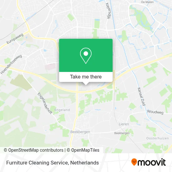Furniture Cleaning Service map