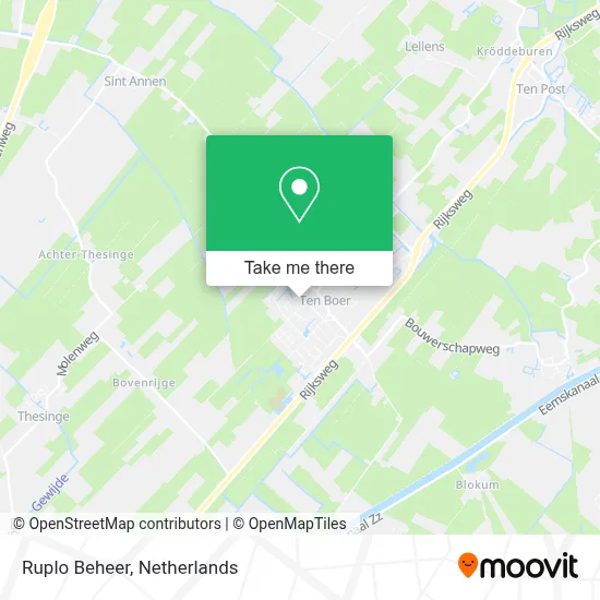 Ruplo Beheer map