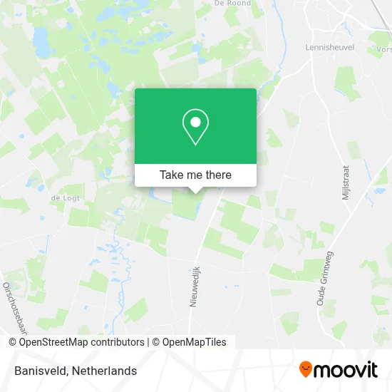 Banisveld map