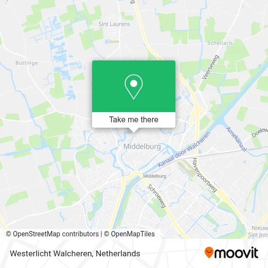 Westerlicht Walcheren map