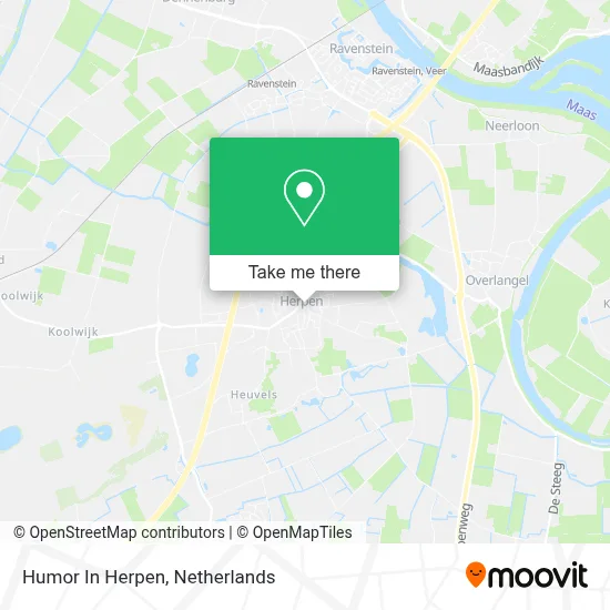Humor In Herpen map