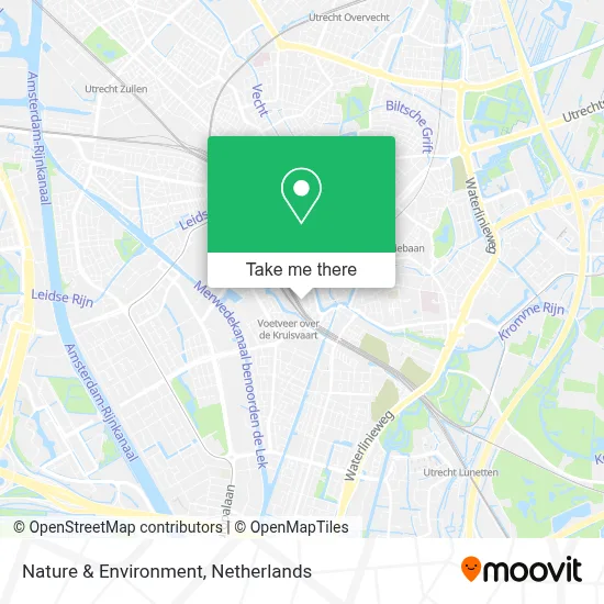 Nature & Environment map
