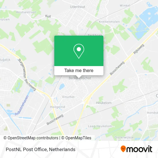 Postnl Postkantoor map