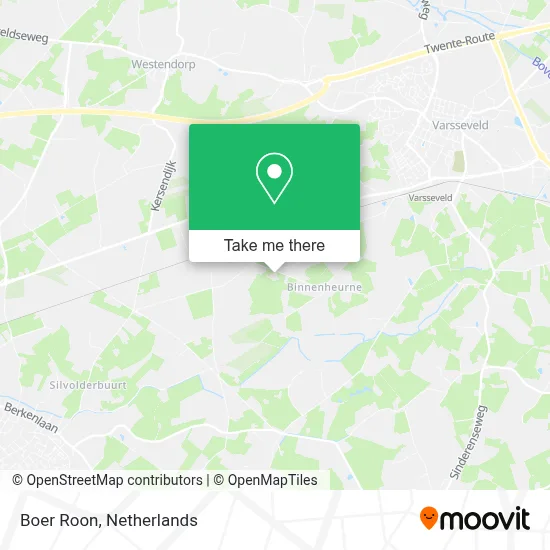 Boer Roon map