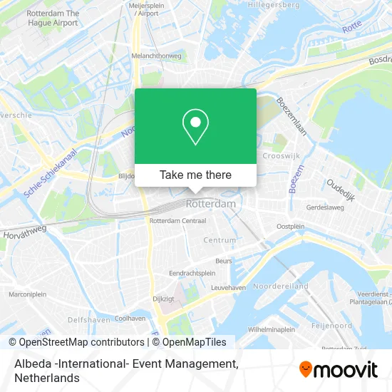 Albeda -International- Event Management map