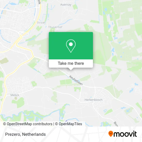 Prezero map