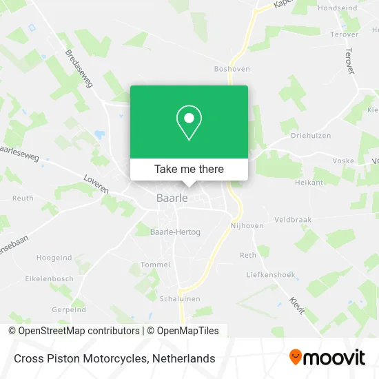 Cross Piston Motorcycles map