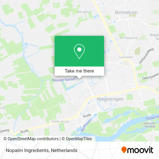 Nopalm Ingredients map