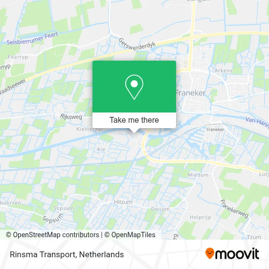 Rinsma Transport map
