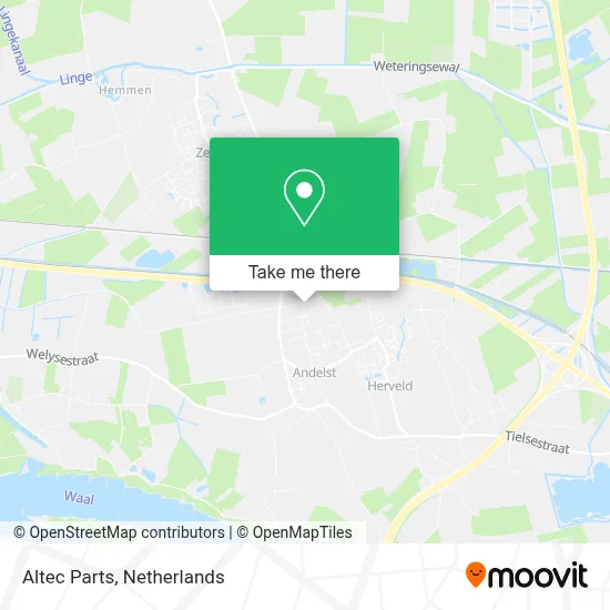 Altec Parts map