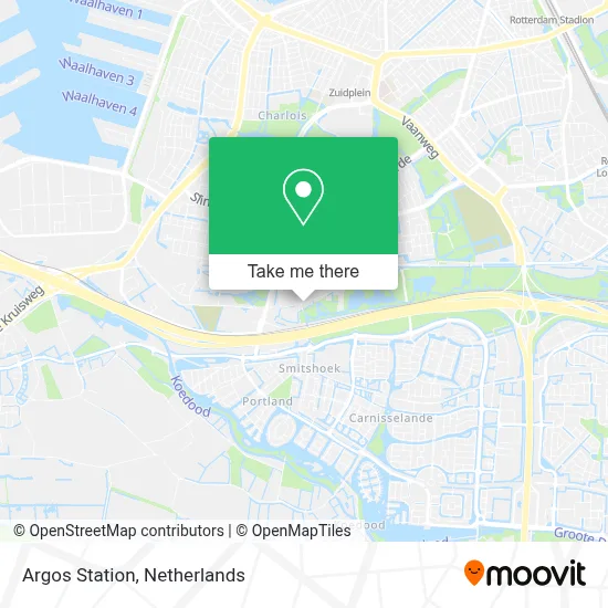 Argos Station map