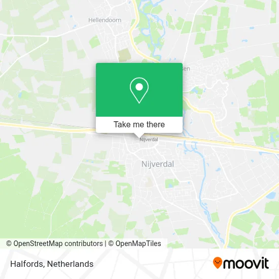 Halfords map