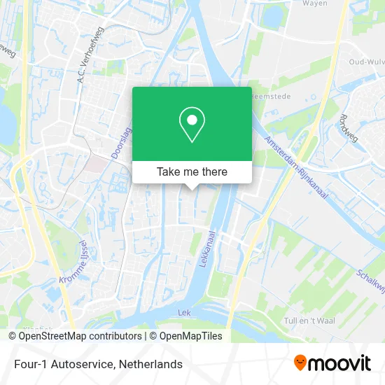 Four-1 Autoservice map