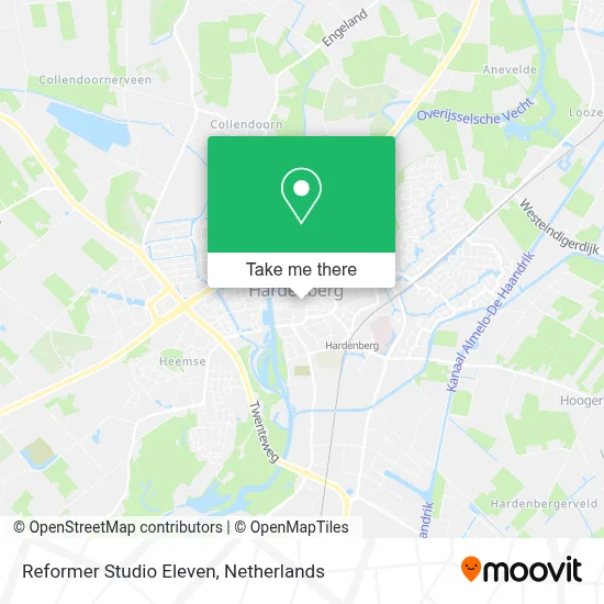 Reformer Studio Eleven map
