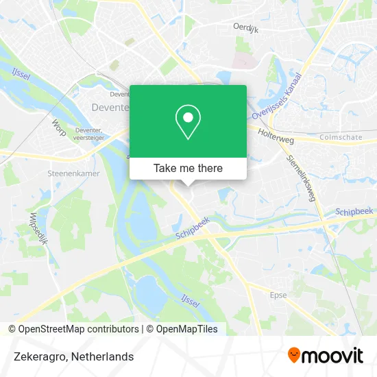 Zekeragro map