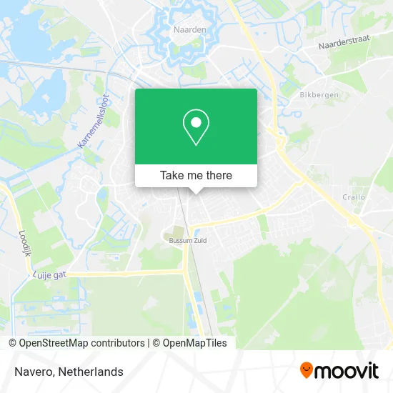 Navero map