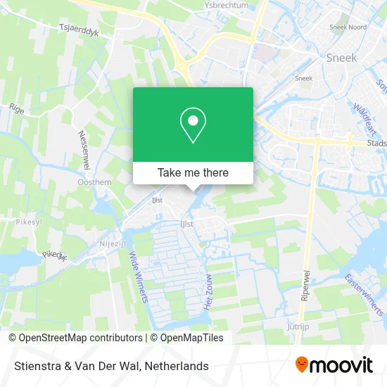 Stienstra & Van Der Wal map