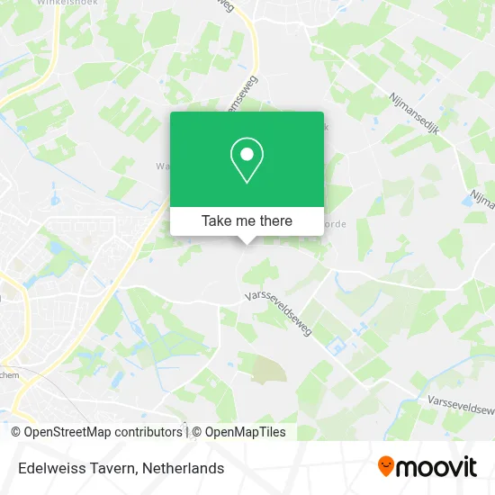 Taverne Edelweiss map