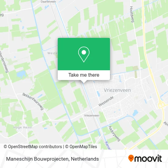 Maneschijn Bouwprojecten map