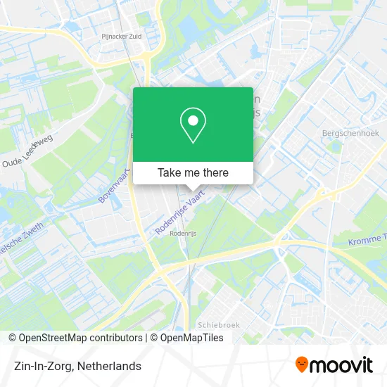 Zin-In-Zorg map
