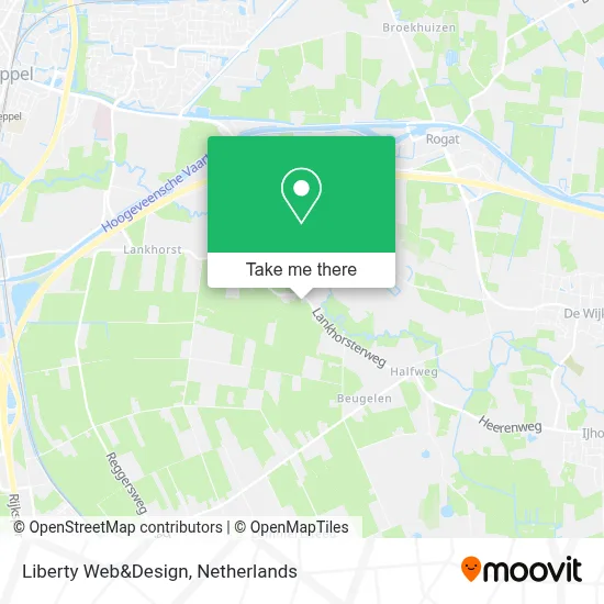 Liberty Web&Design map