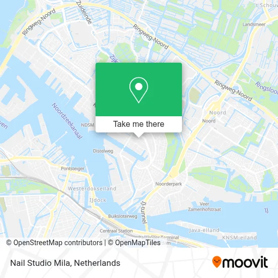 Nail Studio Mila map