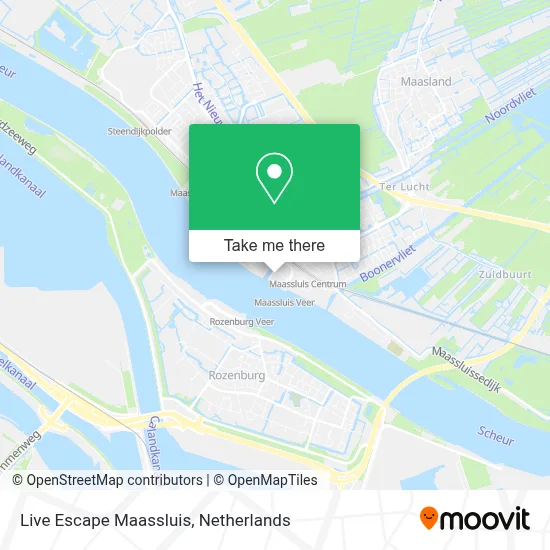 Live Escape Maassluis map