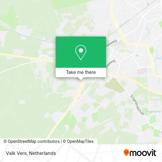 Valk Vers map