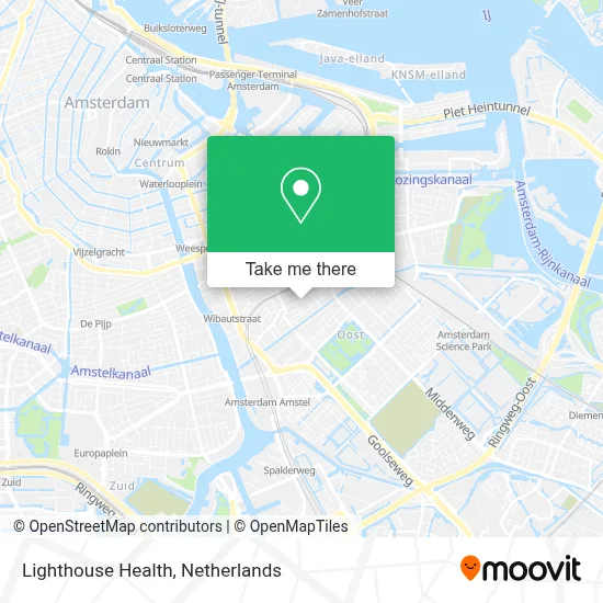 Lighthouse Health map