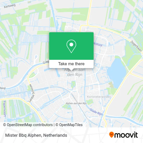 Mister Bbq Alphen map