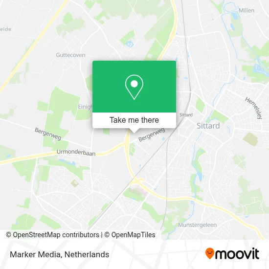 Marker Media map