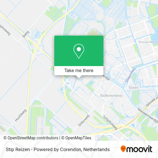 Stip Reizen - Powered by Corendon map