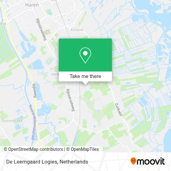 De Leemgaard Logies map