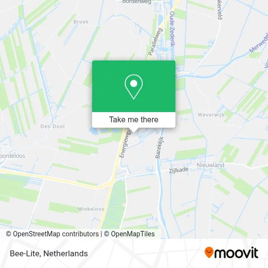 Bee-Lite map