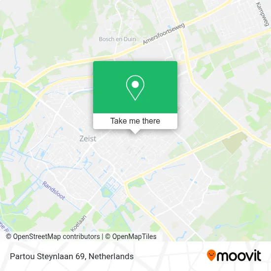 Partou Steynlaan 69 map