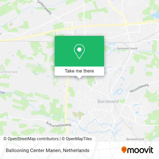 Ballooning Center Manen map