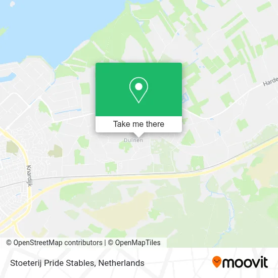 Stoeterij Pride Stables map